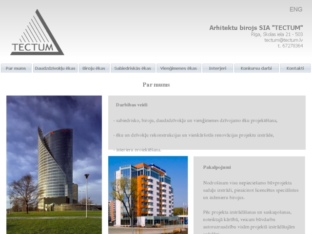 Tectum SIA, arhitektu birojs